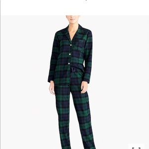 J Crew flannel sleep set
